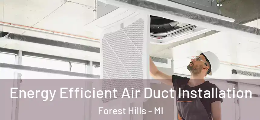  Energy Efficient Air Duct Installation Forest Hills - MI
