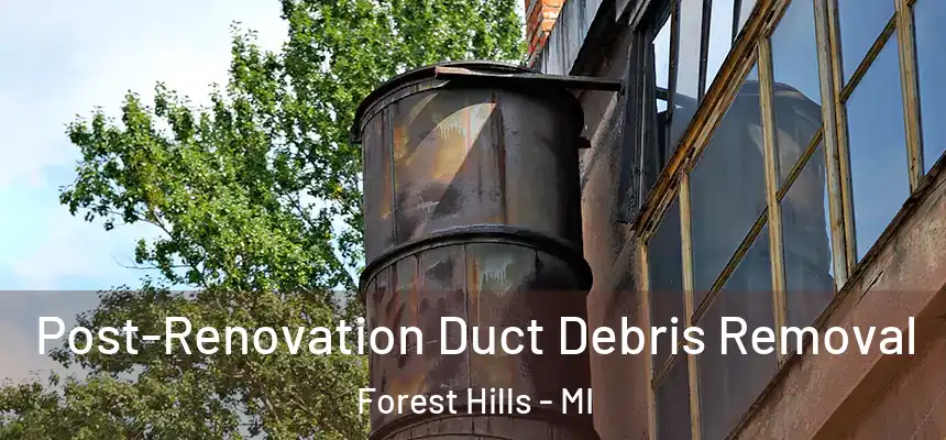 Post-Renovation Duct Debris Removal Forest Hills - MI