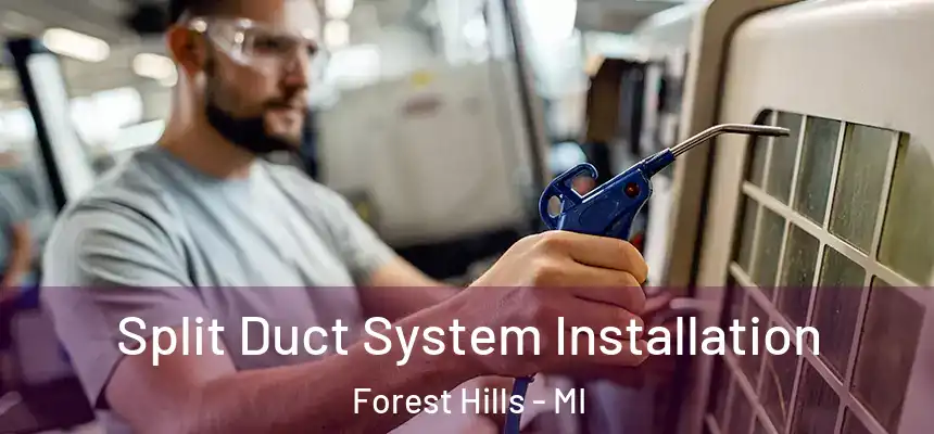  Split Duct System Installation Forest Hills - MI
